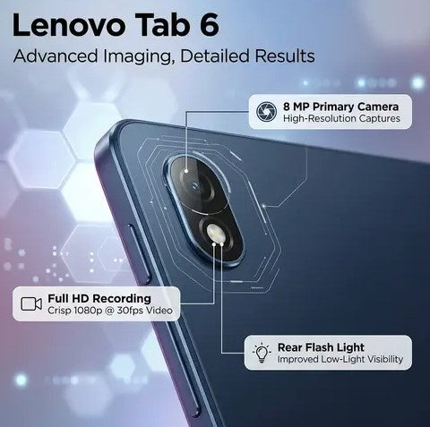 Lenovo Tab 6 4GB/64GB | 10.3" Android Tablet | Snapdragon 690 | 7500mAh Battery